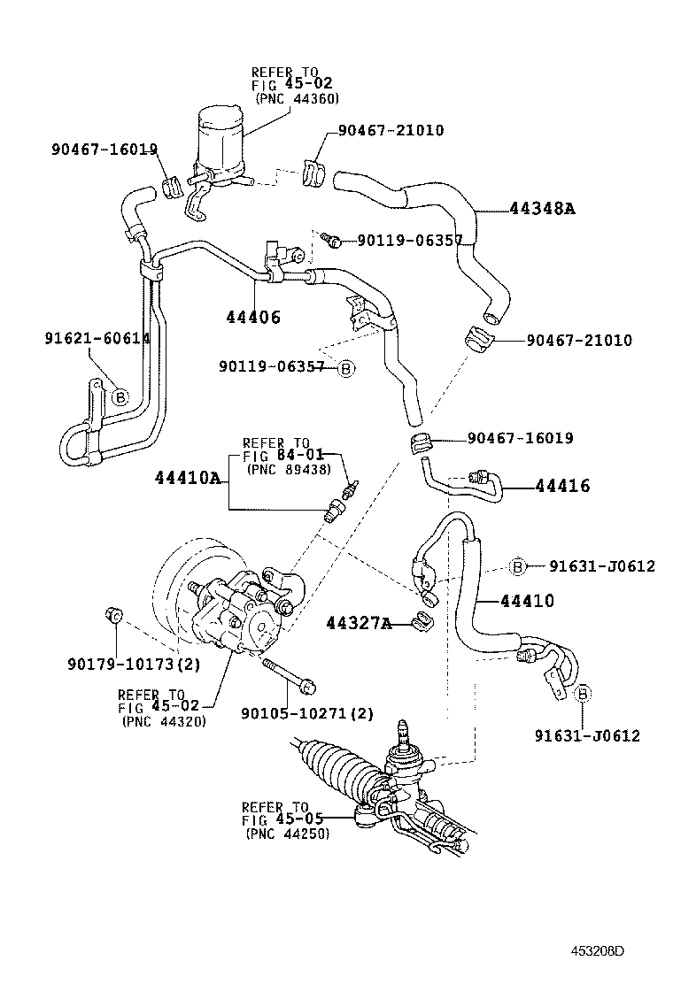 44410-13010 TUBE ASSY, PRESSURE FEED product image