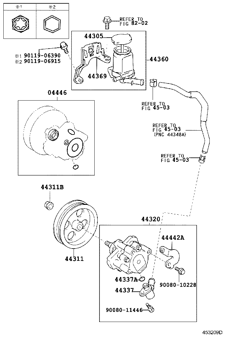 44310-12570 PUMP ASSY, VANE product image