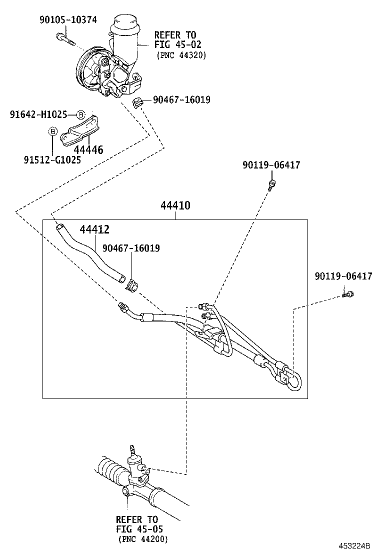 44412-52040 HOSE, RETURN product image