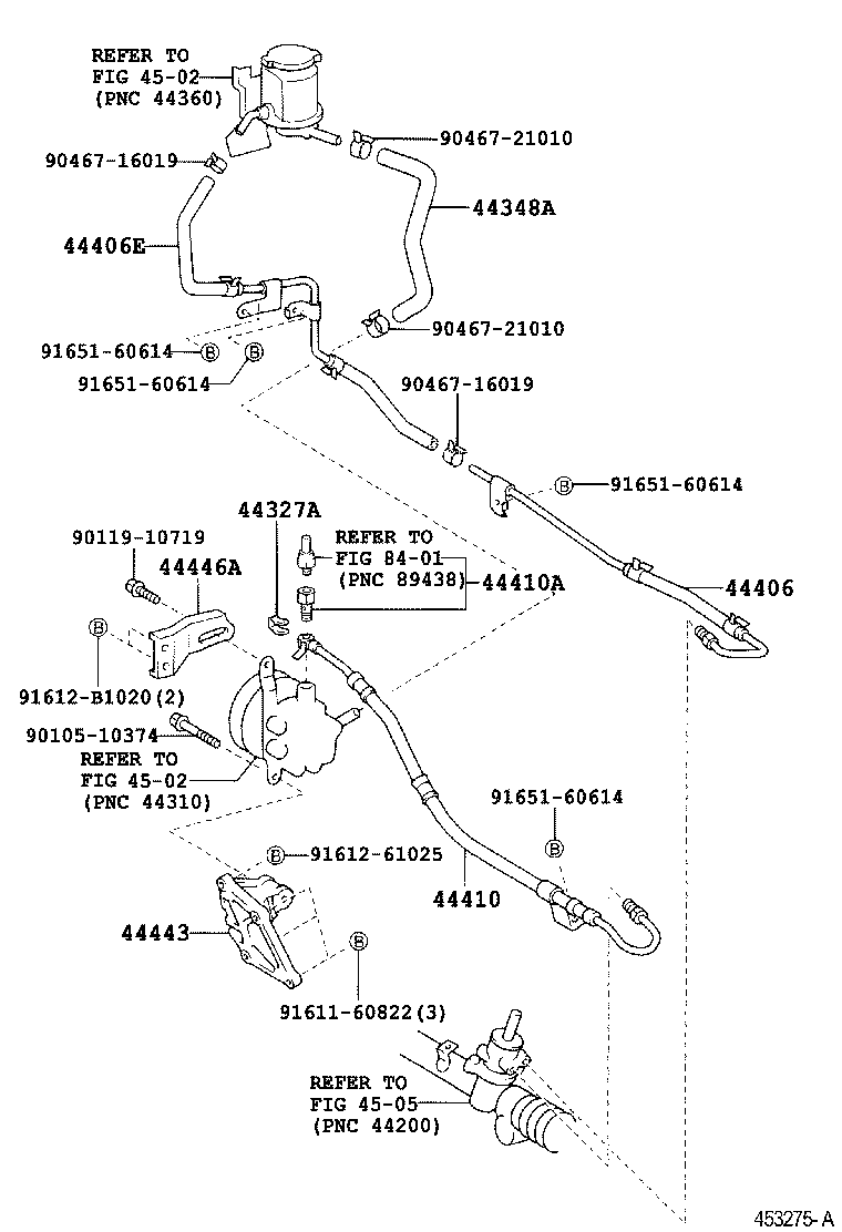 44446-0D010 STRUT, ADJUSTING product image