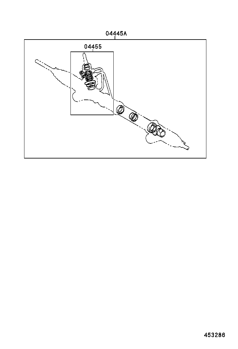 40120-35050 GEAR ASSY,POWER STEERING,REBUILT product image