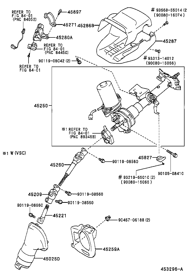 45221-02021 SHAFT, STEERING INTERMEDIATE product image