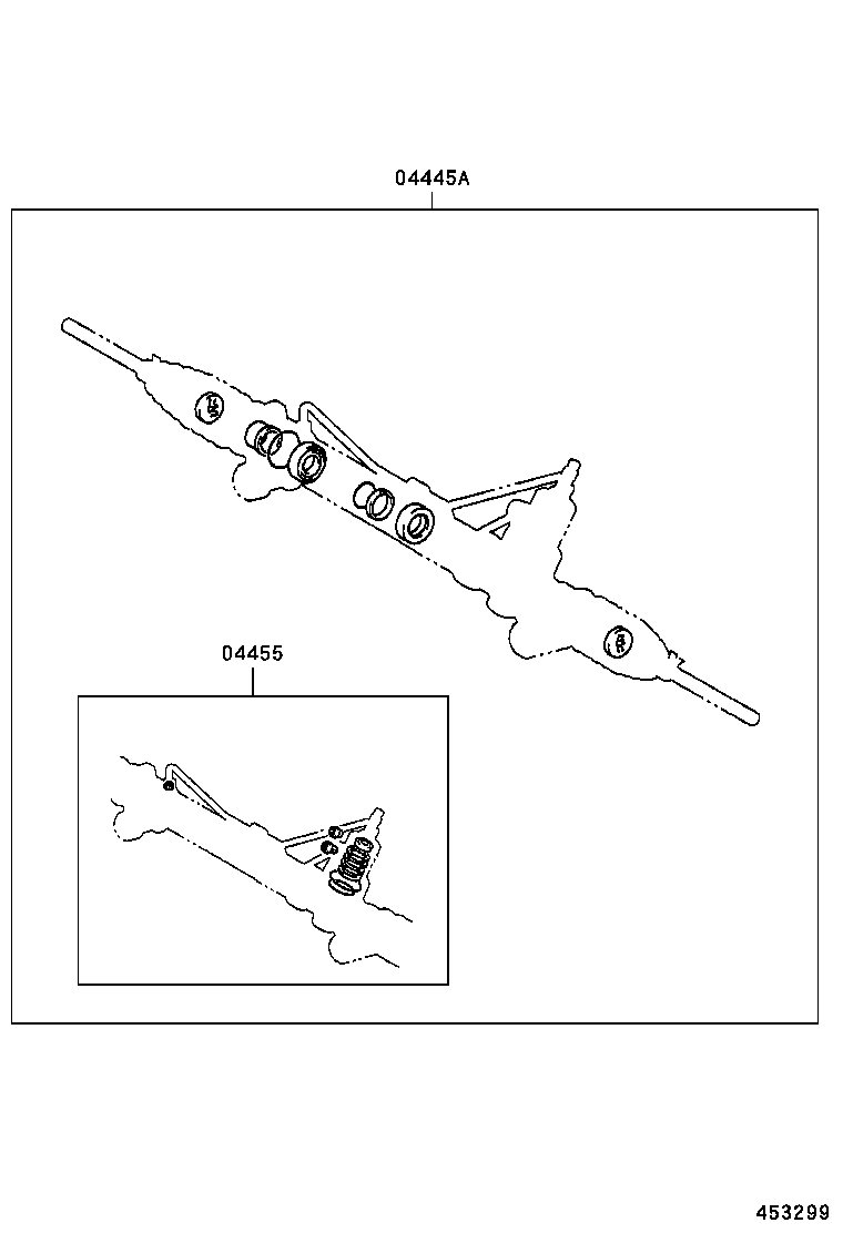 44200-35070 LINK ASSY, POWER STEERING product image