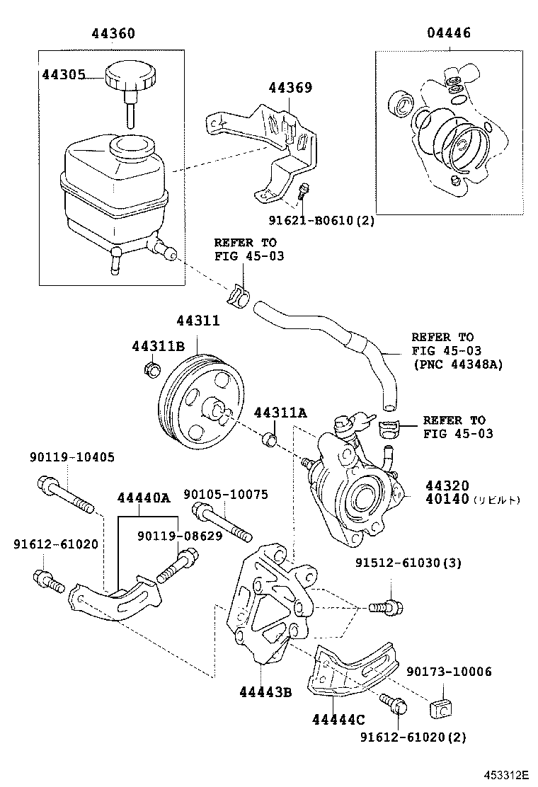 44320-21040 PUMP ASSY, VANE product image