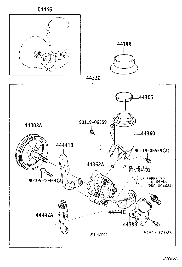44310-52050 PUMP ASSY, VANE product image