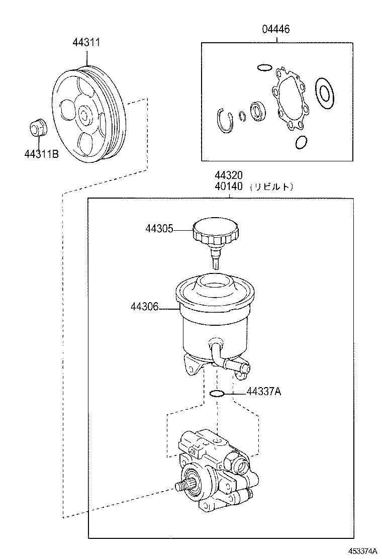 44320-35620 PUMP ASSY, VANE product image