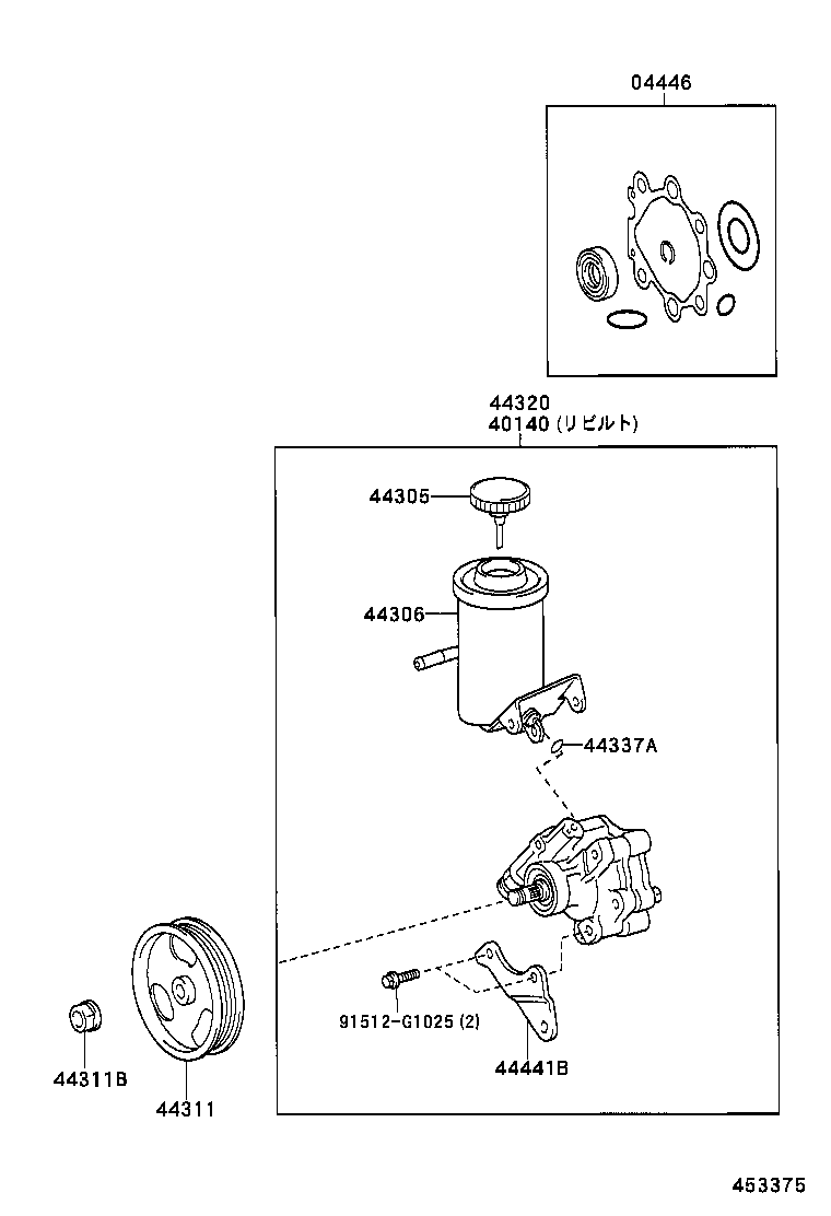 44320-35620 PUMP ASSY, VANE product image