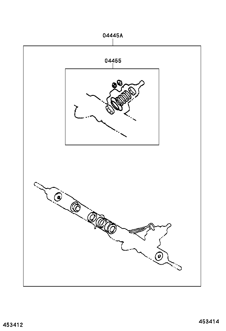 90171-16006 NUT, CASTLE(FOR TIE ROD END) product image