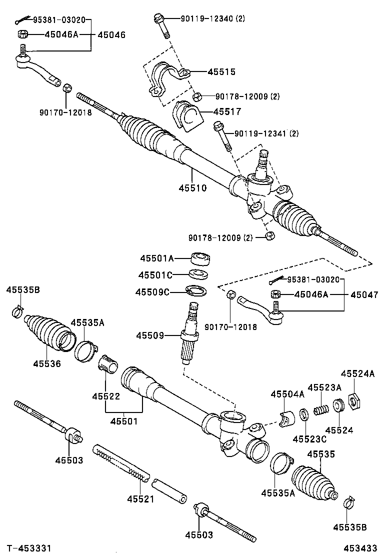 90467-19021 CLIP(FOR STEERING RACK BOOT) product image