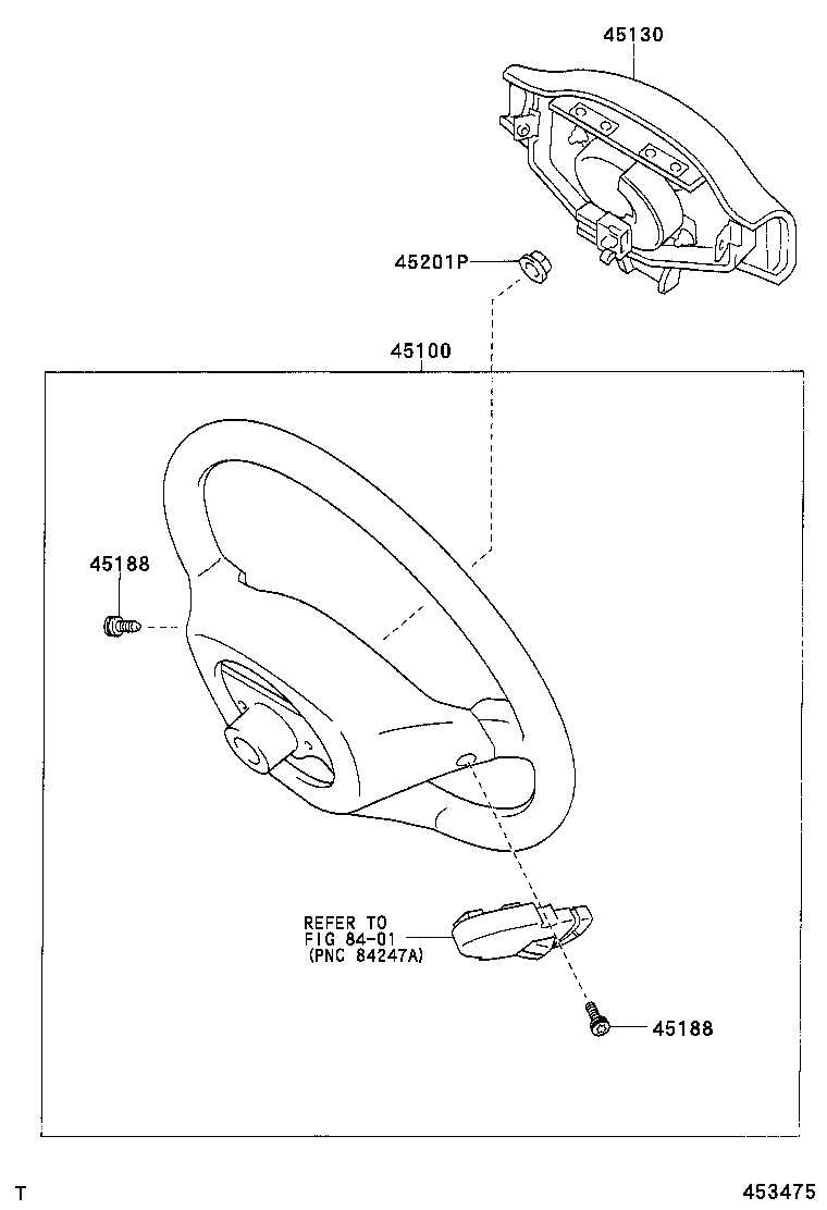 90148-60007 SCREW, STEERING WHEEL PAD ATTACHING product image