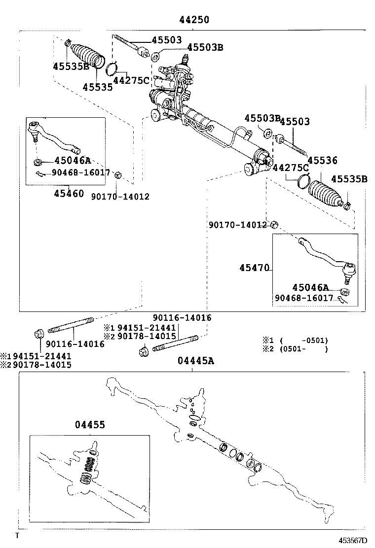 44211-50040 HOUSING, CONTROL VALVE product image