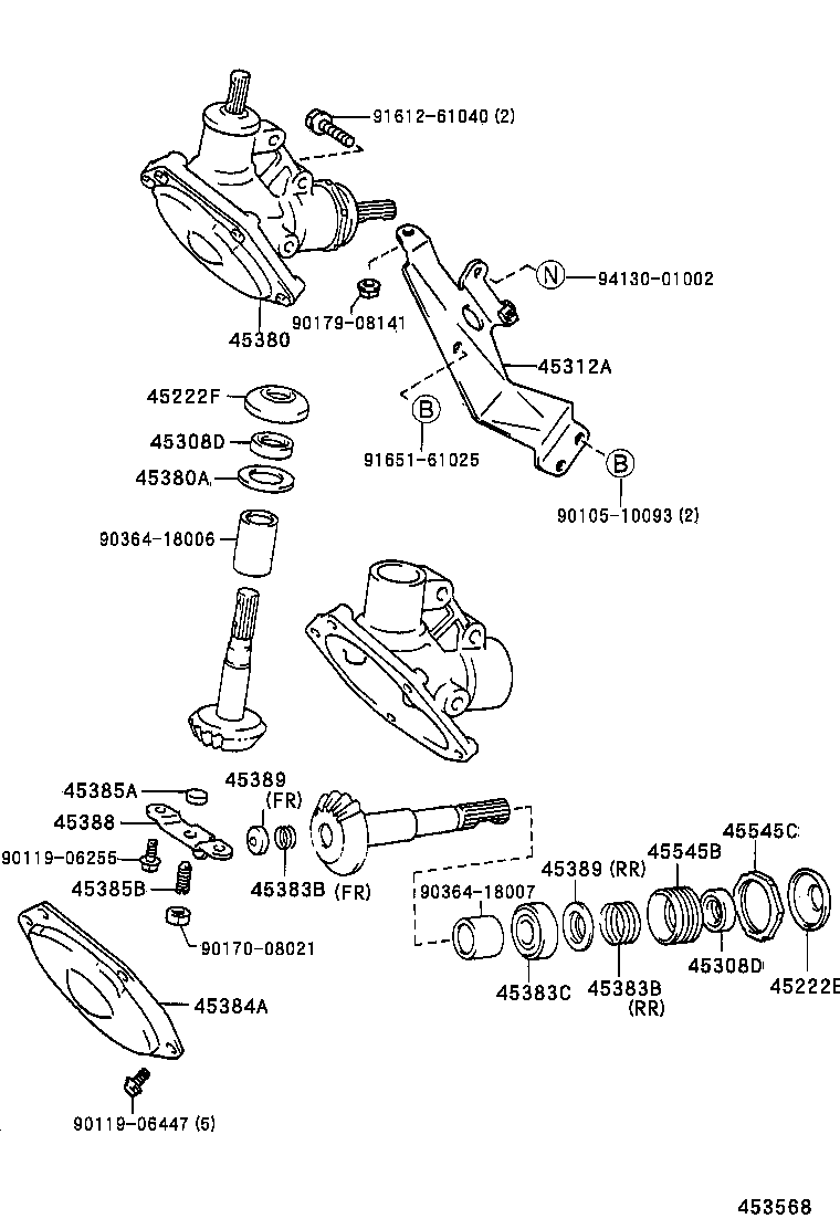 45025-26040 COVER SUB-ASSY, STEERING COLUMN HOLE, NO.1 product image