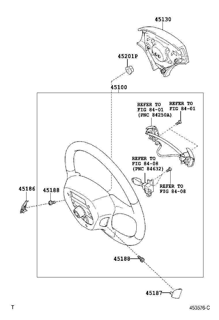 45130-06152-B0 BUTTON ASSY, HORN product image