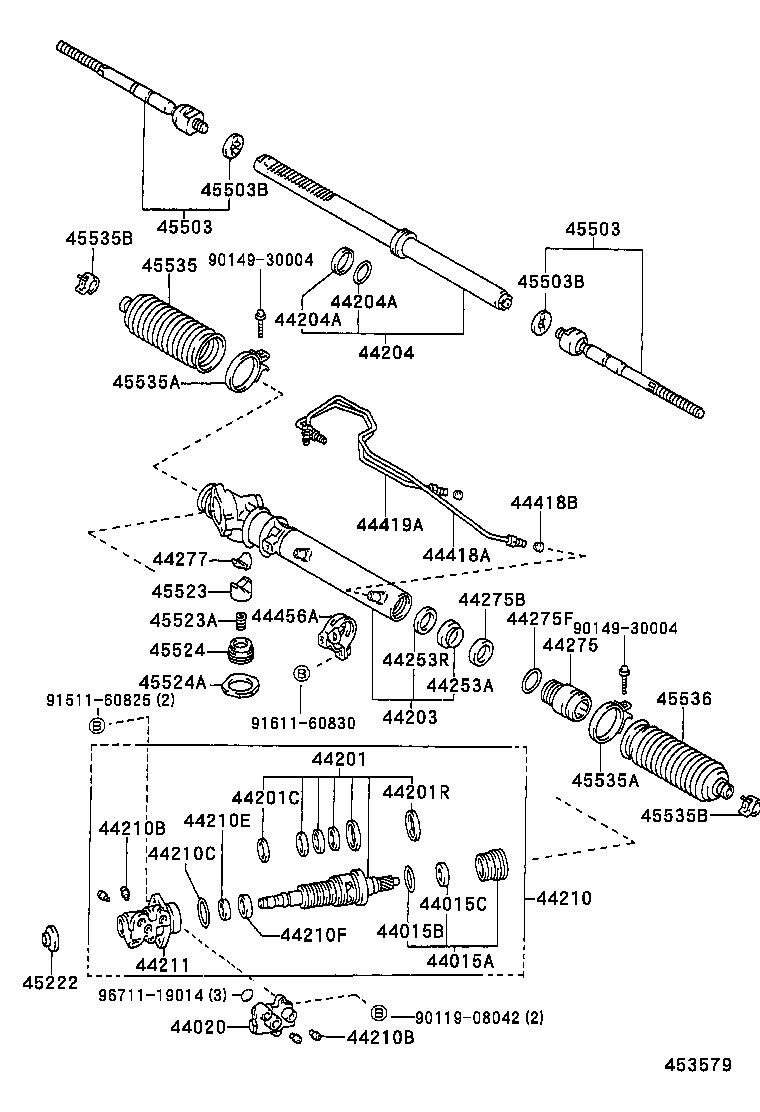 44210-26051 VALVE ASSY, POWER STEERING CONTROL product image