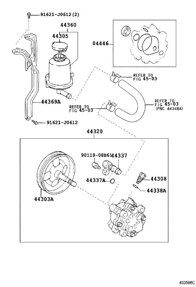 44330-32880 VALVE ASSY, FLOW CONTROL product image