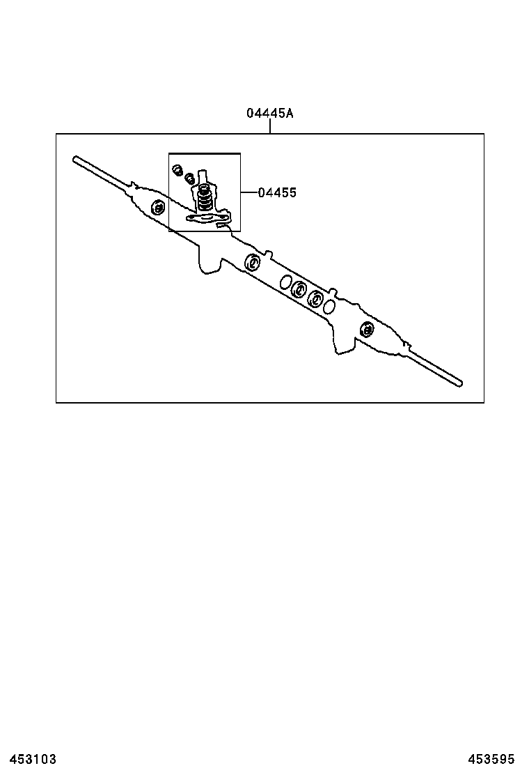 40120-42130 GEAR ASSY,POWER STEERING,REBUILT product image