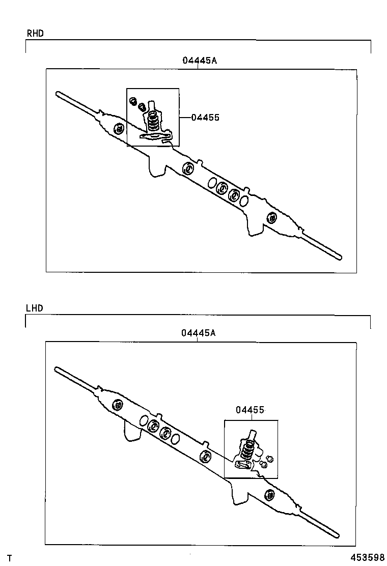 44200-42110 GEAR ASSY, POWER STEERING(FOR RACK & PINION) product image