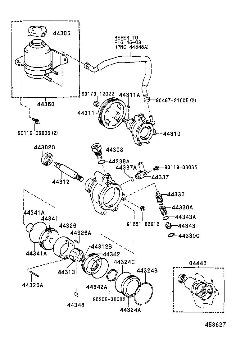 44320-32051 PUMP ASSY, VANE product image