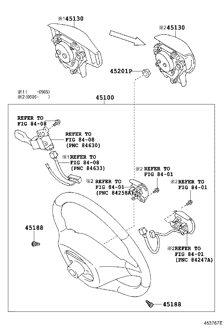 45100-21091-B0 WHEEL ASSY, STEERING product image