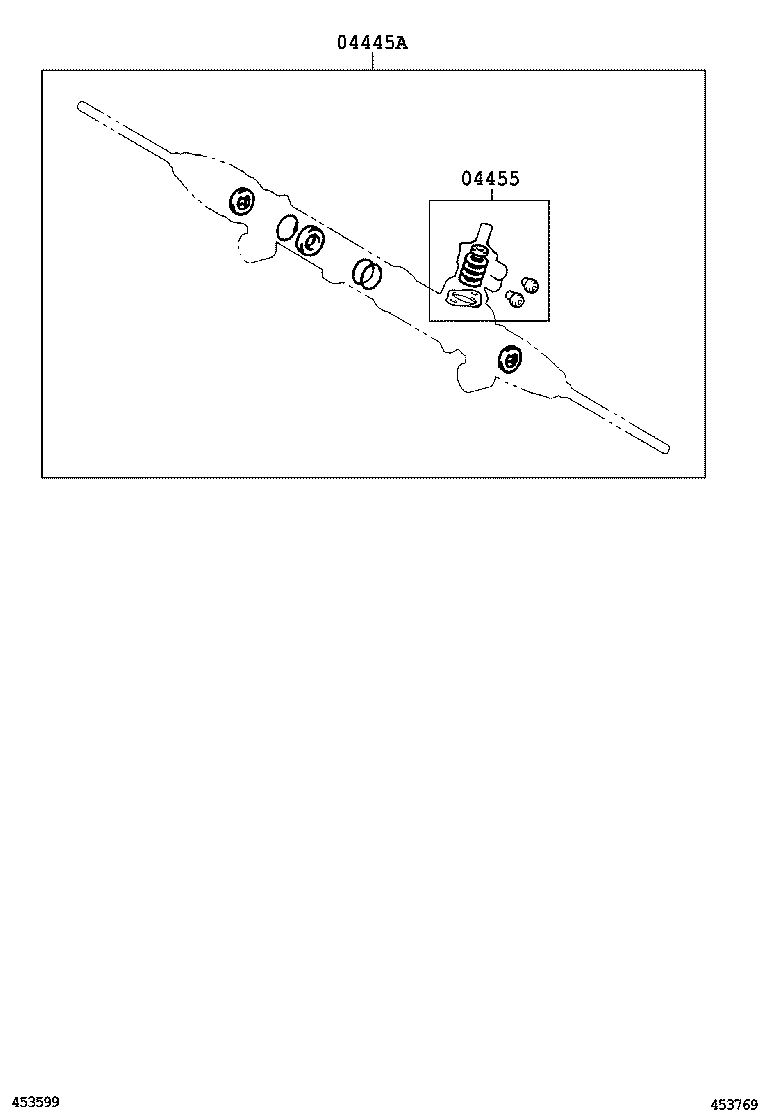 44200-21121 LINK ASSY, POWER STEERING product image