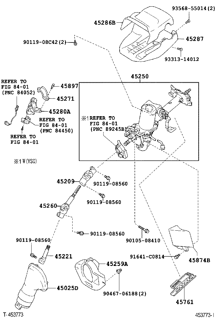 45209-02020 YOKE SUB-ASSY, STEERING SLIDING product image