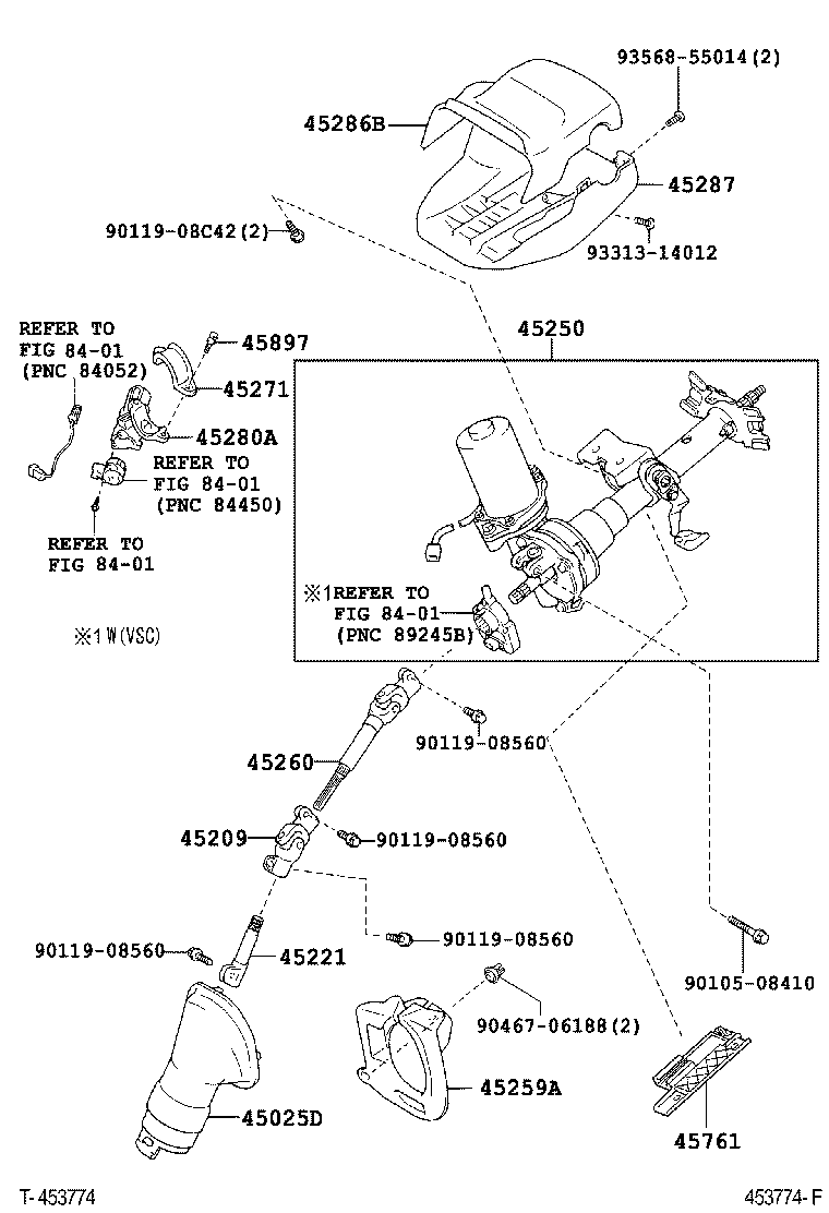 45209-02020 YOKE SUB-ASSY, STEERING SLIDING product image
