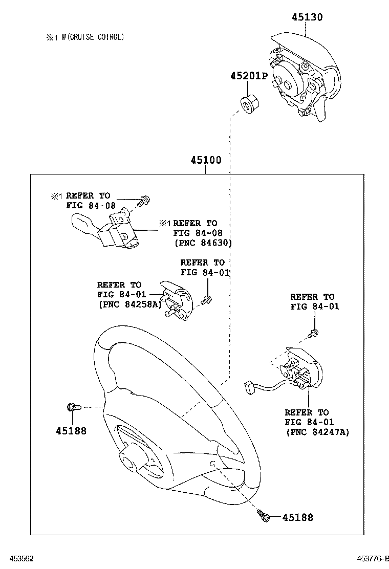 90080-14018 SCREW, STEERING WHEEL PAD ATTACHING product image