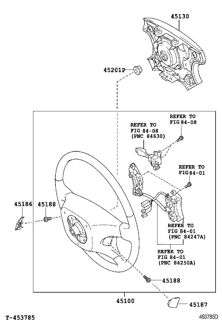 45100-06C01-B0 WHEEL ASSY, STEERING product image
