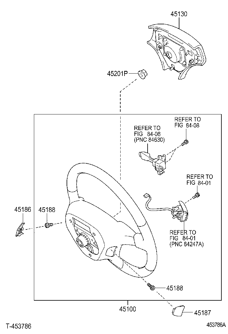 45100-06C01-B0 WHEEL ASSY, STEERING product image