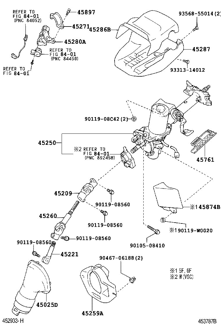 45025-02010 COVER SUB-ASSY, STEERING COLUMN HOLE, NO.1 product image