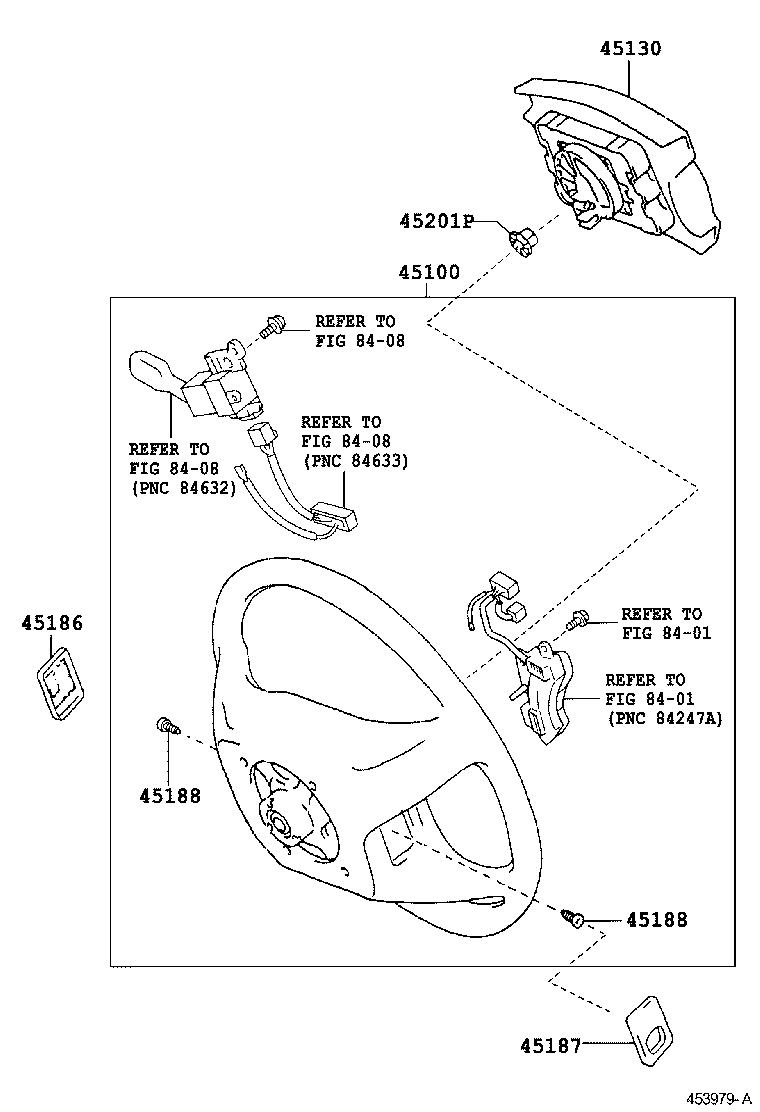 45100-04321-C0 WHEEL ASSY, STEERING product image