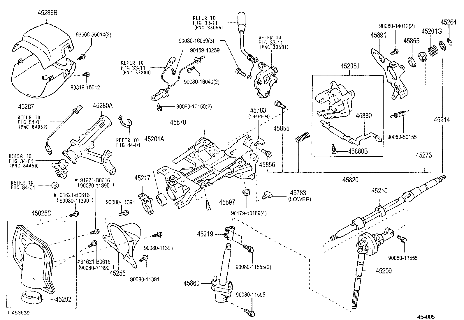 45274-0C010 BEARING(FOR STEERING MAIN SHAFT) product image