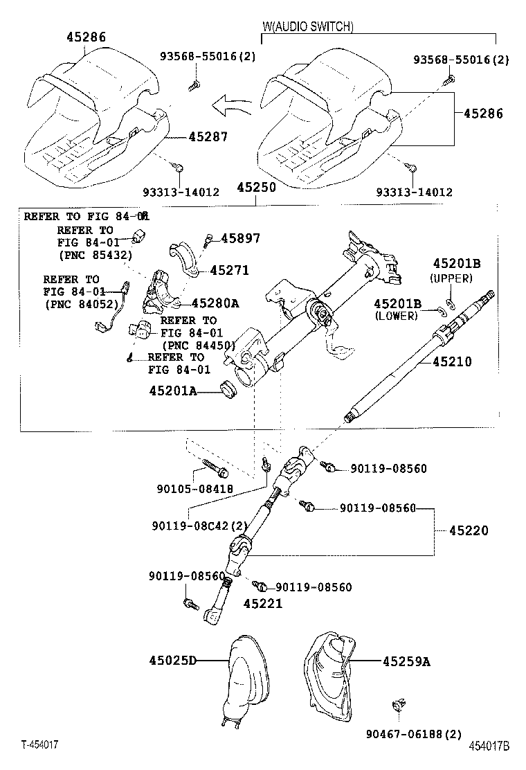 45220-68040 SHAFT ASSY, STEERING INTERMEDIATE product image