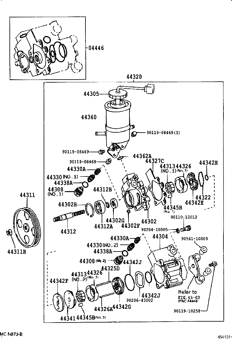 44330-30380 VALVE ASSY, FLOW CONTROL product image