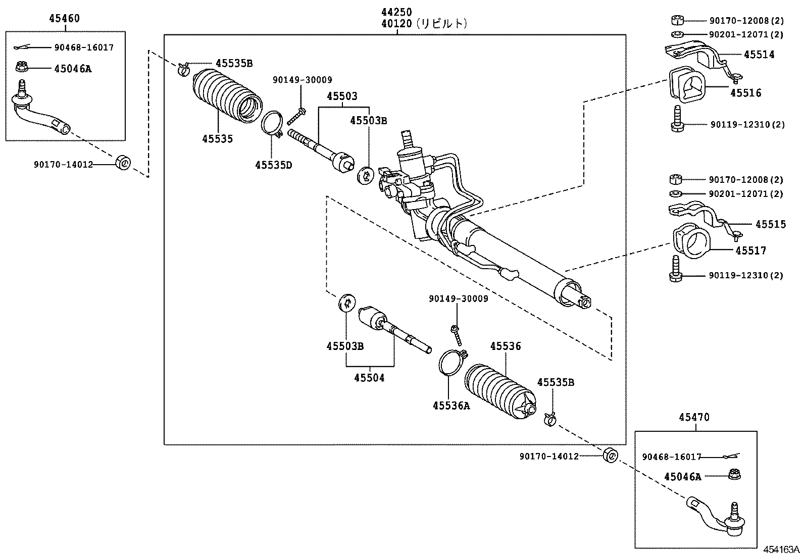 44210-40030 VALVE ASSY, POWER STEERING CONTROL product image