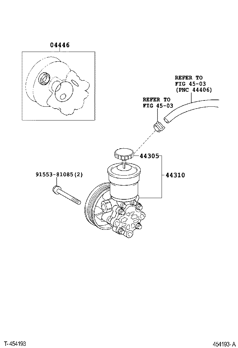 44310-05090 PUMP ASSY, VANE product image