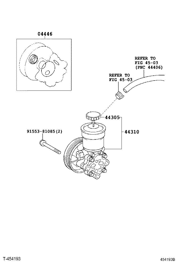 44310-05120 PUMP ASSY, VANE product image