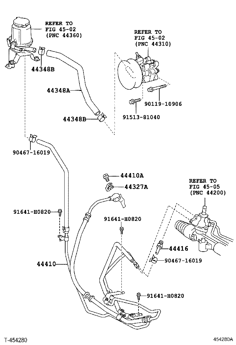 44410-35740 TUBE ASSY, PRESSURE FEED product image