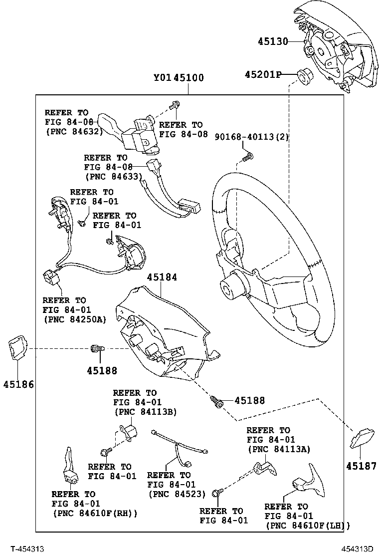 45130-52410-B0 BUTTON ASSY, HORN product image