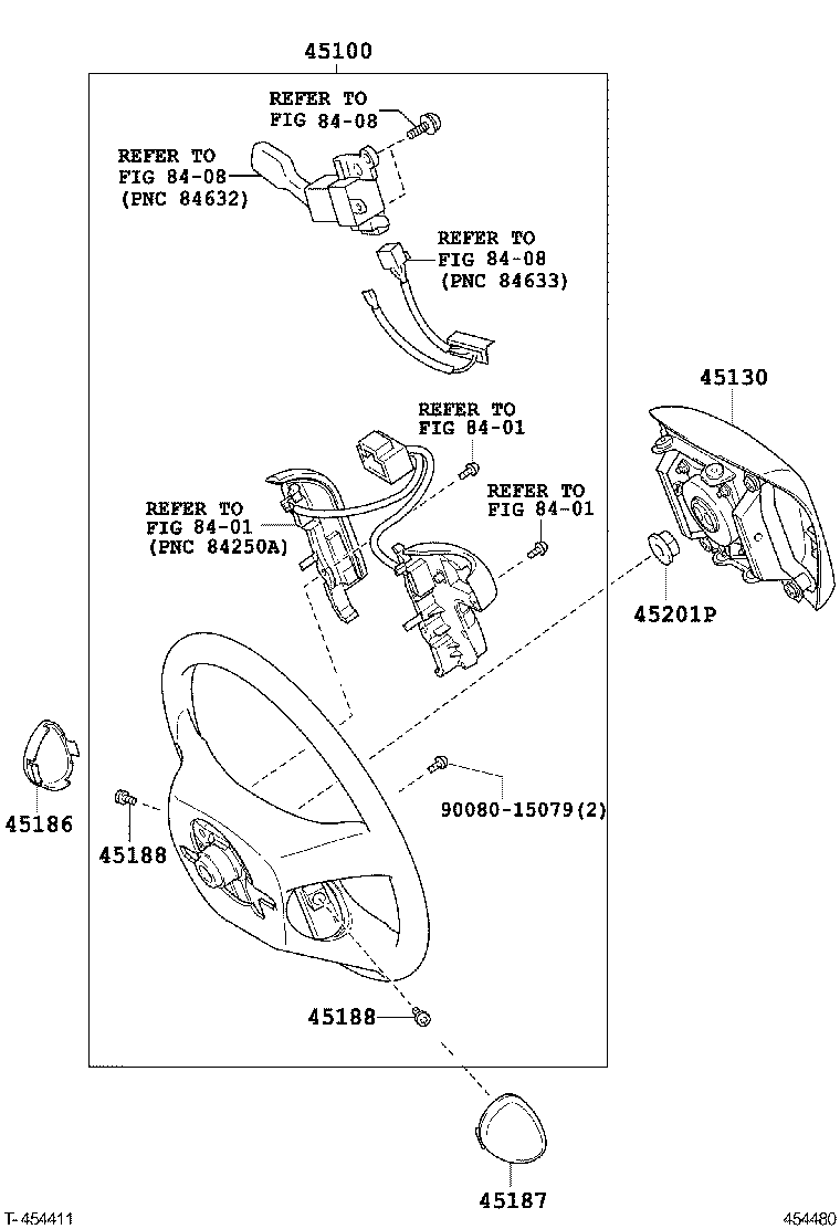 45100-06B00-B0 WHEEL ASSY, STEERING product image