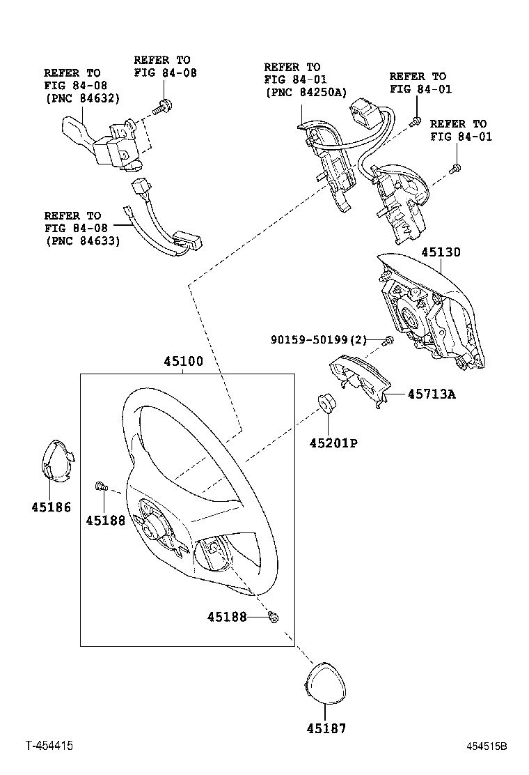 45100-0W300-B0 WHEEL ASSY, STEERING product image
