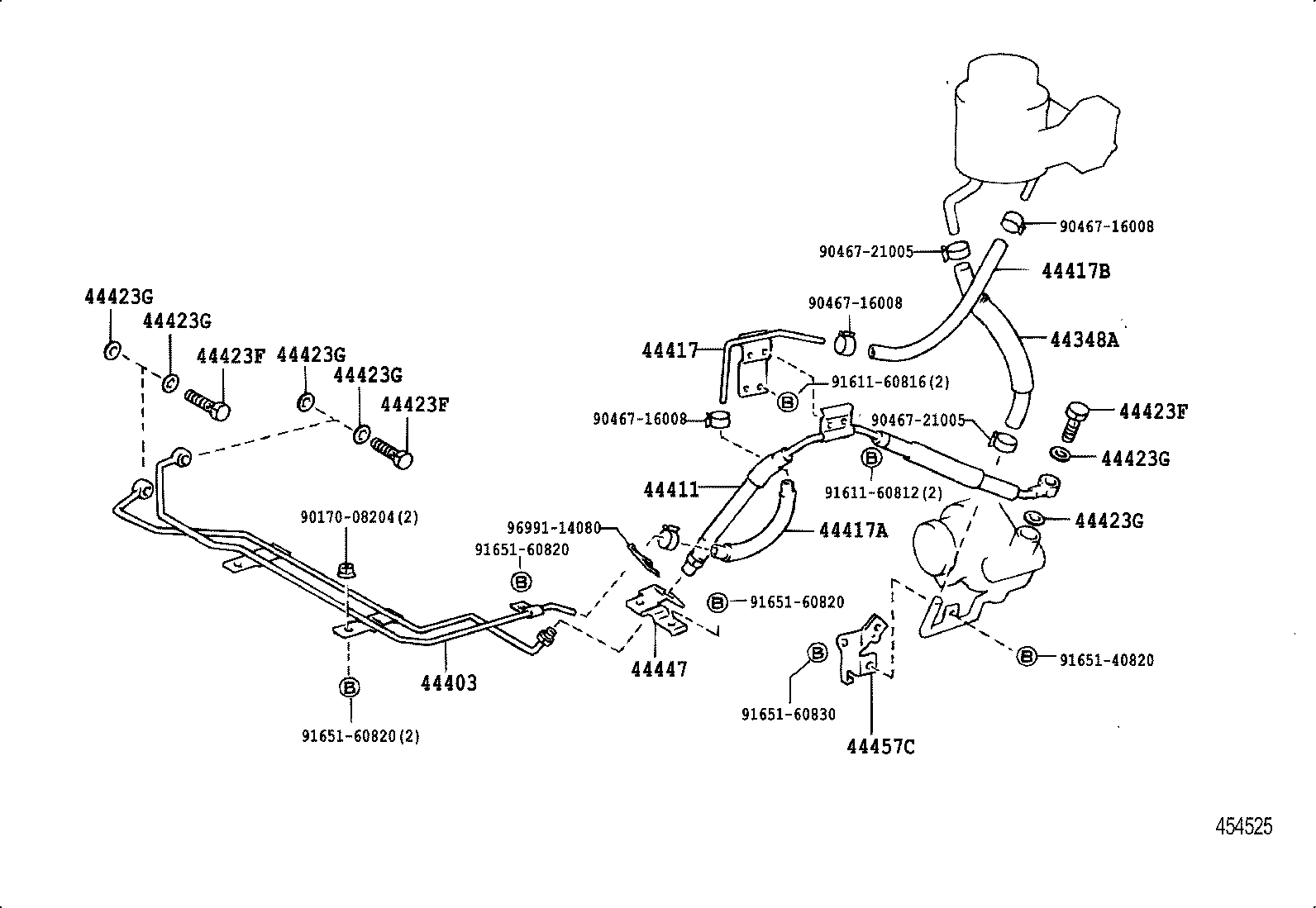 44350-36040 PULLEY ASSY, POWER STEERING IDLE product image