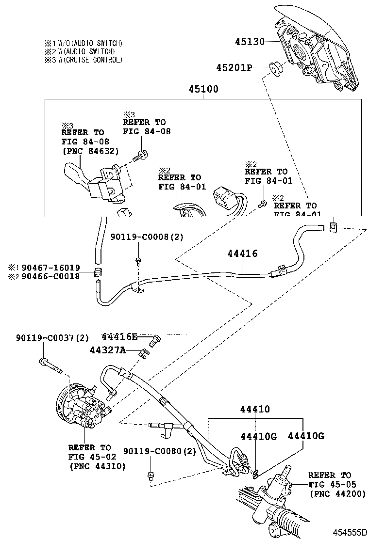 45713-06170 DAMPER, STEERING SHAKE product image