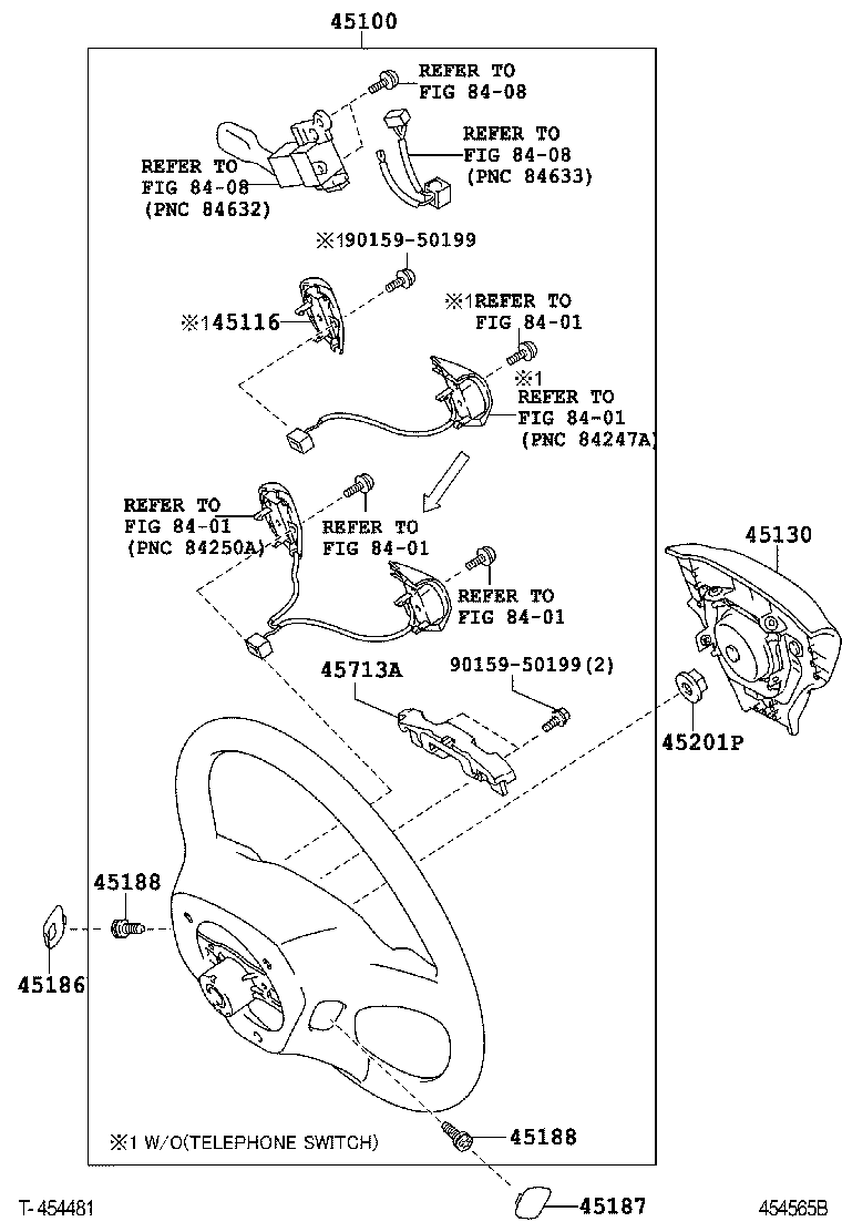 45116-06020 ORNAMENT, STEERING WHEEL, NO.1 product image
