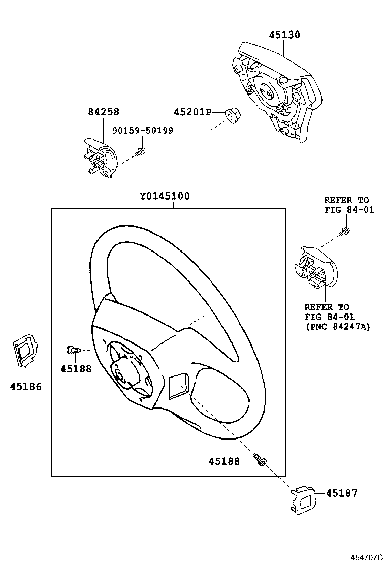 45100-22A60 WHEEL ASSY, STEERING product image