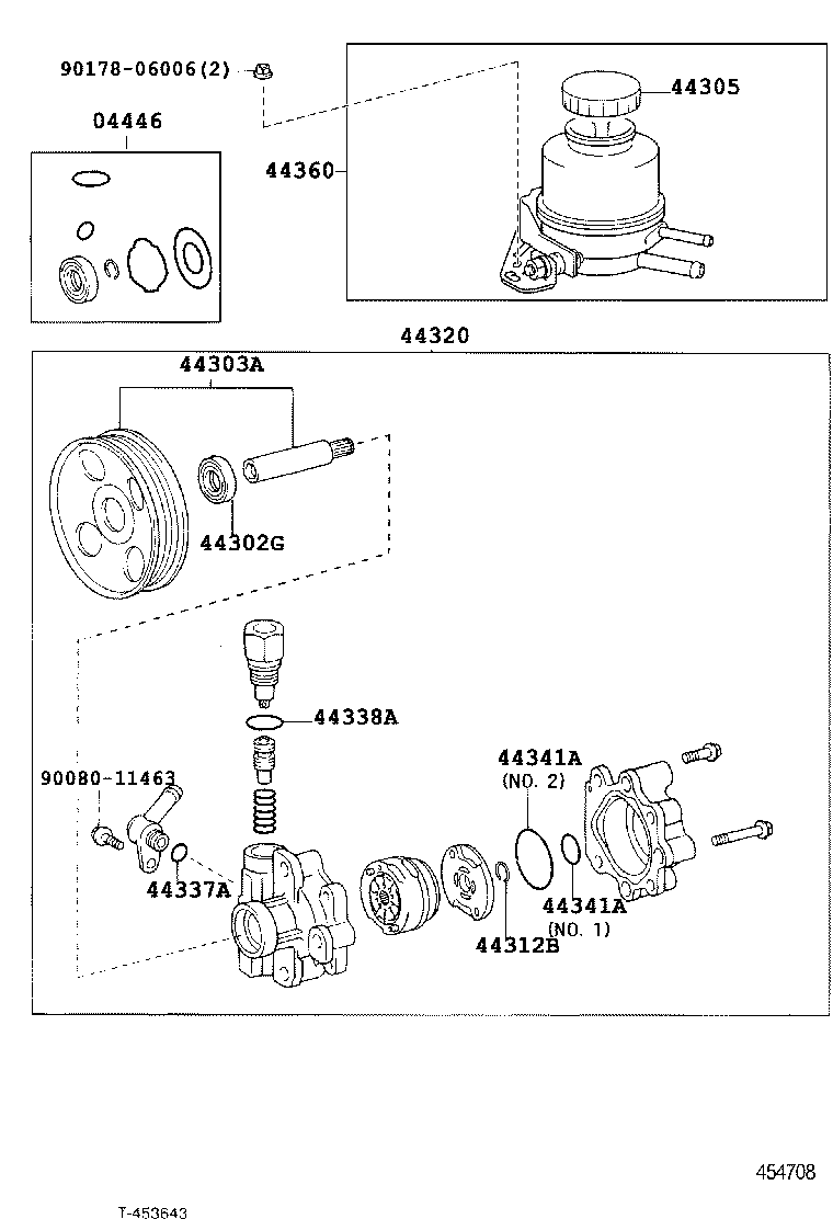 44479-34010 CUSHION(FOR VANE PUMP OIL RESERVOIR) product image
