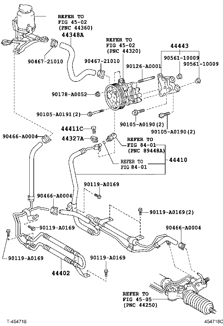 Toyota 44410-0C091 TUBE ASSY, PRESSURE FEED