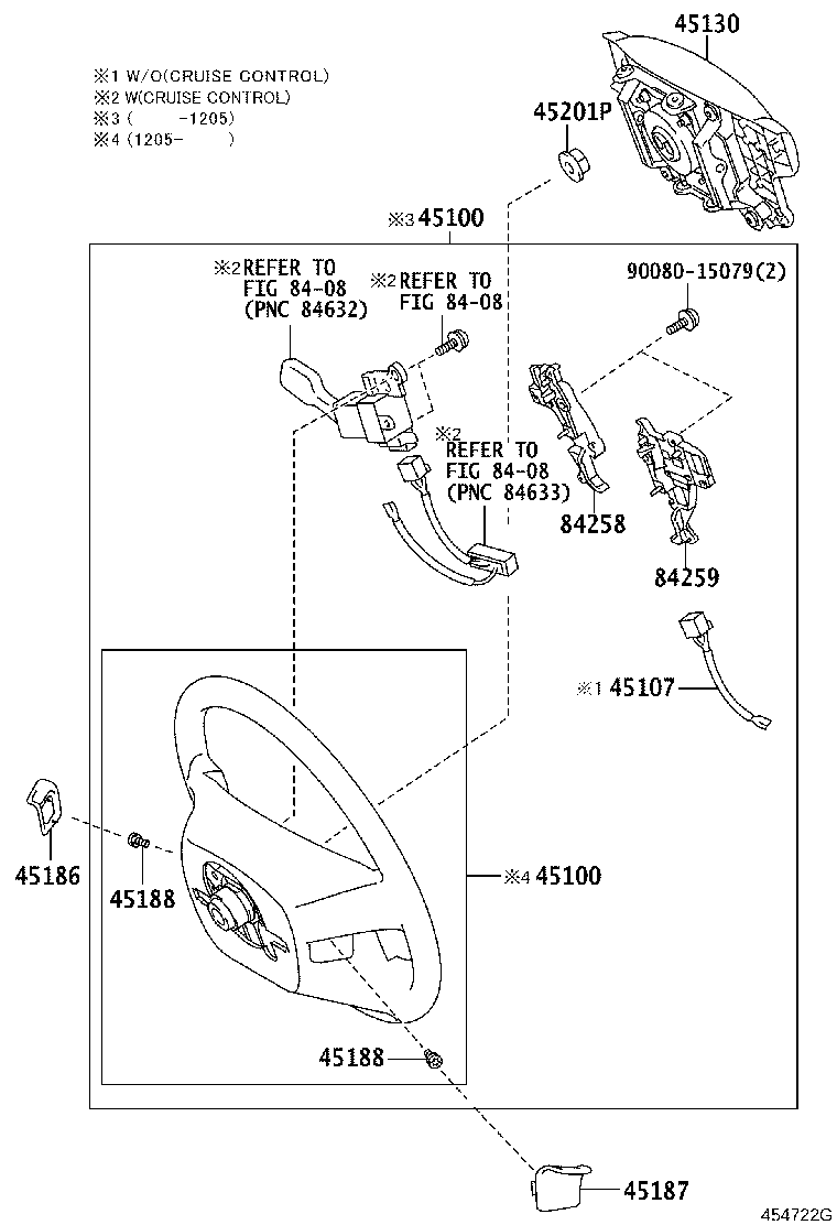 45100-0C390 WHEEL ASSY, STEERING product image