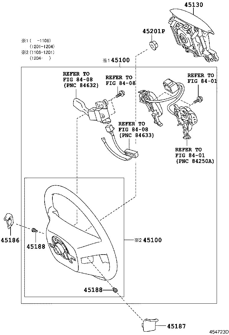 45100-0C390 WHEEL ASSY, STEERING product image