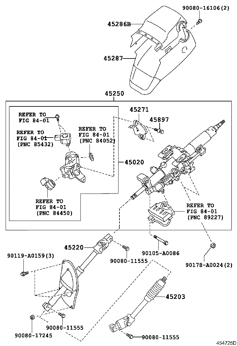 Thumbnail 2 for 45287-0C130-C0